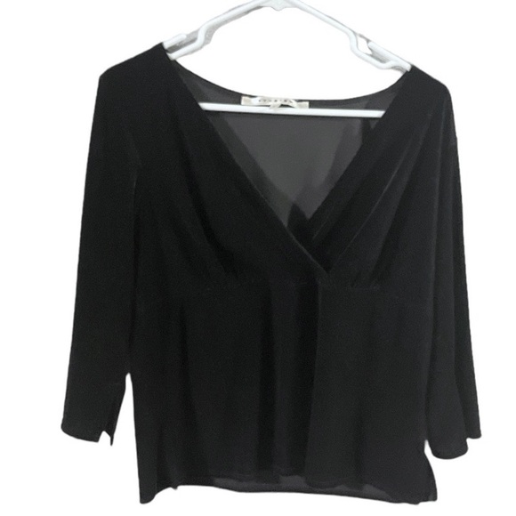 NWT Studio M Velour Top - Picture 1 of 7